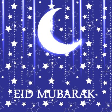 ayın arka plan için Müslüman topluluk festival vektör illustratio