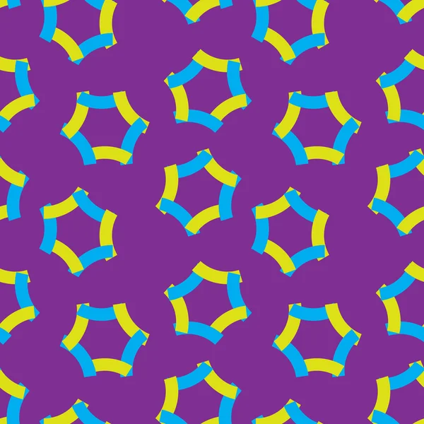 Schema senza soluzione di continuità. Sfondo astratto di arte psichedelica. Vettore II — Vettoriale Stock