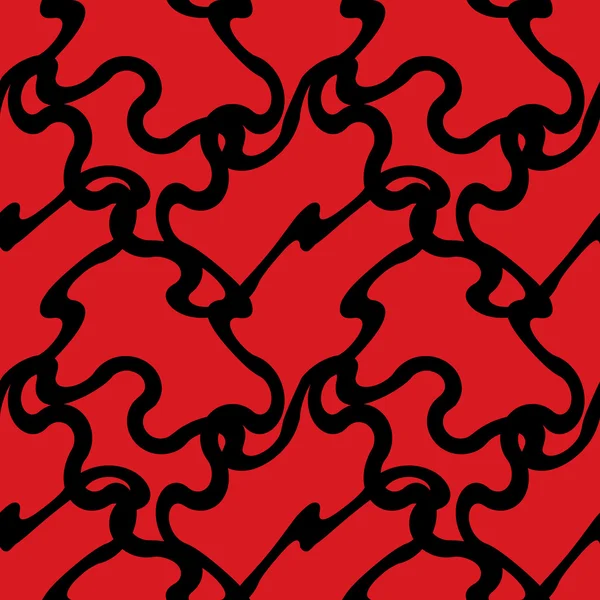 Naadloze patroon. abstracte kunst van de psychedelische achtergrond. vector il — Stockvector