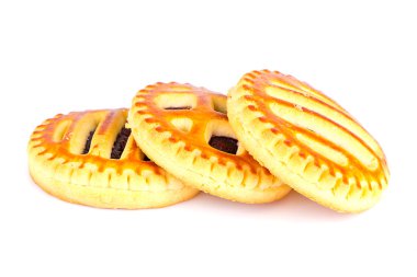 Vişne reçelli kurabiye