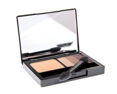 Göz gölgesi beyaz arkaplanda izole edildi