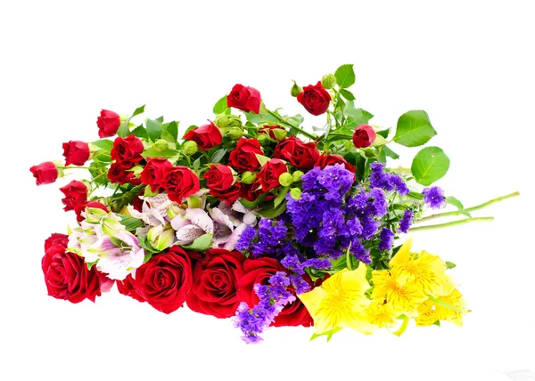 Színes virágok-csokor — Stock Fotó