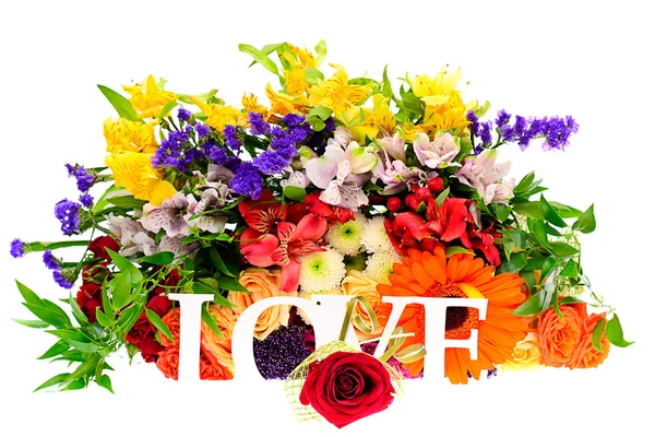 Colorful Flowers Bouquet — Stock Photo, Image
