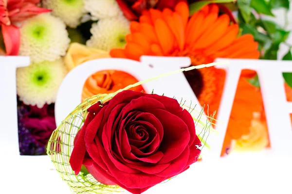 Colorful Flowers Bouquet — Stock Photo, Image