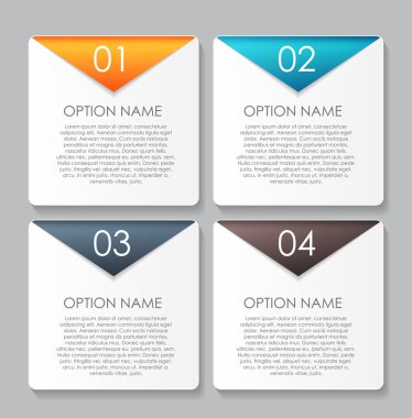 Infographic tasarım öğeleri iş için Illustratio vektör