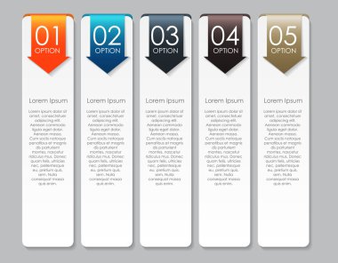 Infographic tasarım öğeleri iş için Illustratio vektör