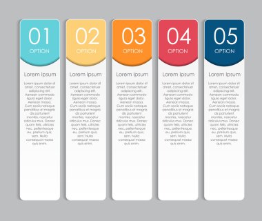 Infographic tasarım öğeleri iş için Illustratio vektör