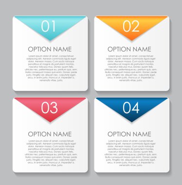 Infographic tasarım öğeleri iş için Illustratio vektör