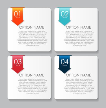 Infographic tasarım öğeleri iş için Illustratio vektör