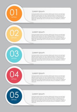 Infographic tasarım öğeleri iş için Illustratio vektör