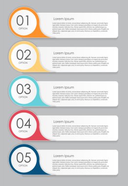 Infographic tasarım öğeleri iş için Illustratio vektör