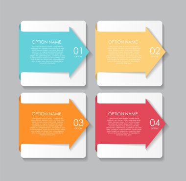 Infographic tasarım öğeleri iş için Illustratio vektör