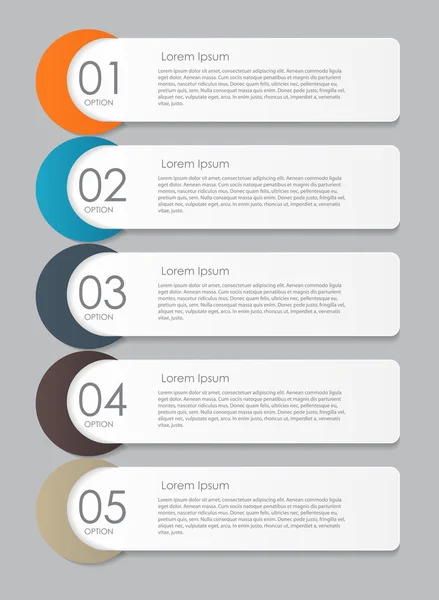 Elementi di progettazione infografica per il vostro business Vector Illustratio — Vettoriale Stock