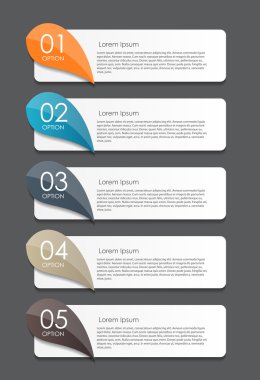 Infographic tasarım öğeleri iş için Illustratio vektör