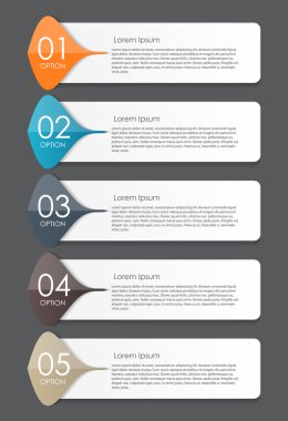 Infographic tasarım öğeleri iş için Illustratio vektör