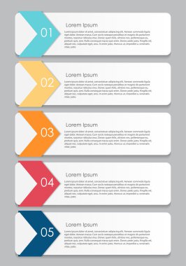 Infographic tasarım öğeleri iş için Illustratio vektör