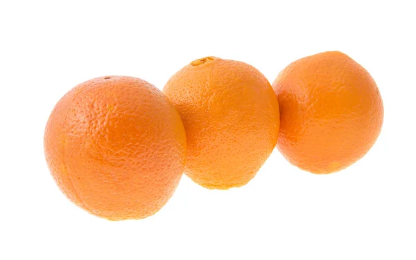 Oranges Isolated on White Background — Stock Photo, Image