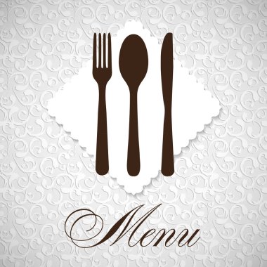 Restoran Menü şablonun vektör çizim