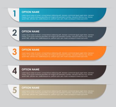 Infographic tasarım öğeleri iş için Illustratio vektör