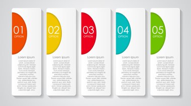 Infographic tasarım öğeleri iş için Illustratio vektör