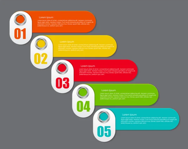 Elementi di progettazione infografica per il vostro business Vector Illustratio — Vettoriale Stock