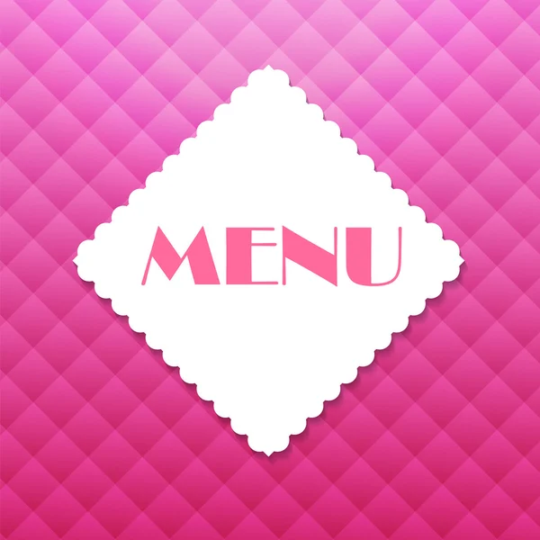 Restaurant menu sjabloon vectorillustratie — Stockvector