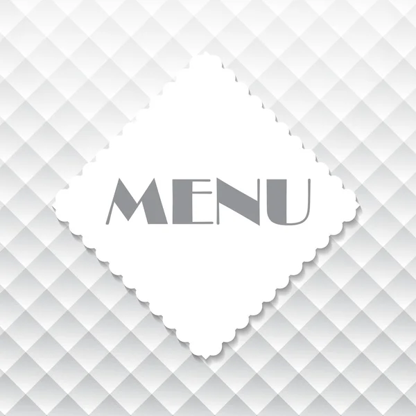 Restaurant Menu Template Vector Illustration — Stock Vector