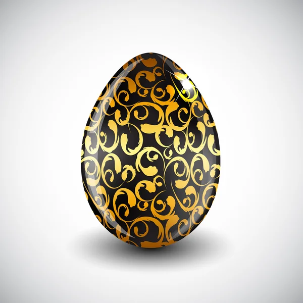 Beautiful Easter Egg Vector Illustration — Stock Vector