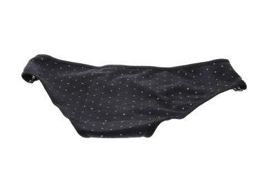 Güzel siyah kadın iç çamaşırı. İzole