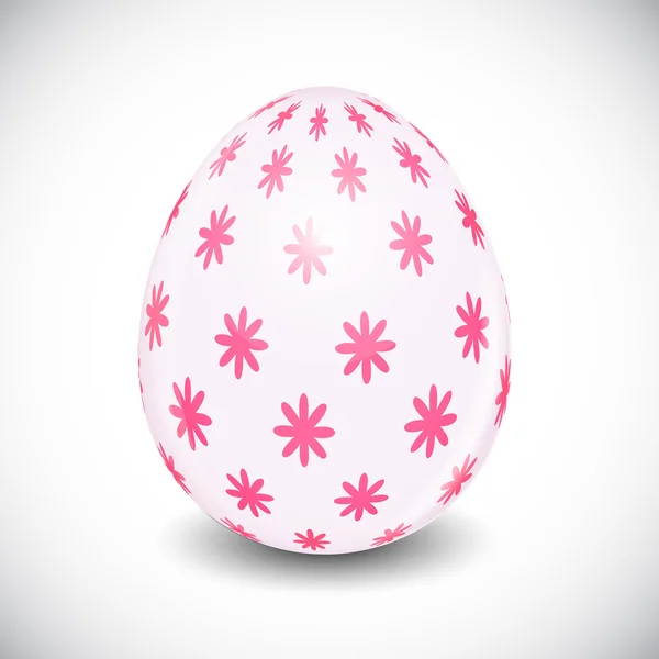 Krásné velikonoční vajíčko vektorové ilustrace — Stockový vektor