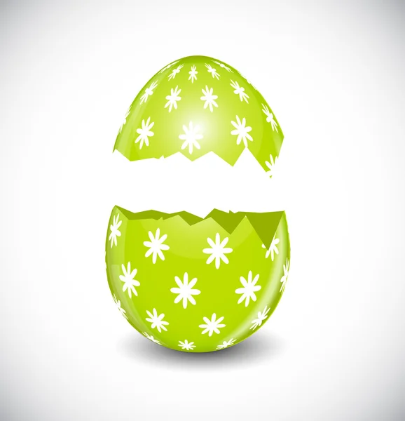 Beautiful Easter Egg Vector Illustration — Stock Vector