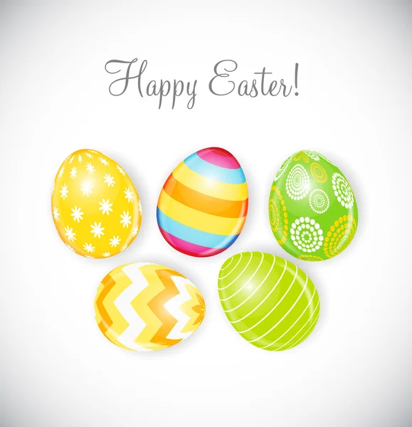 Beautiful Easter Egg Background Vector Illustration