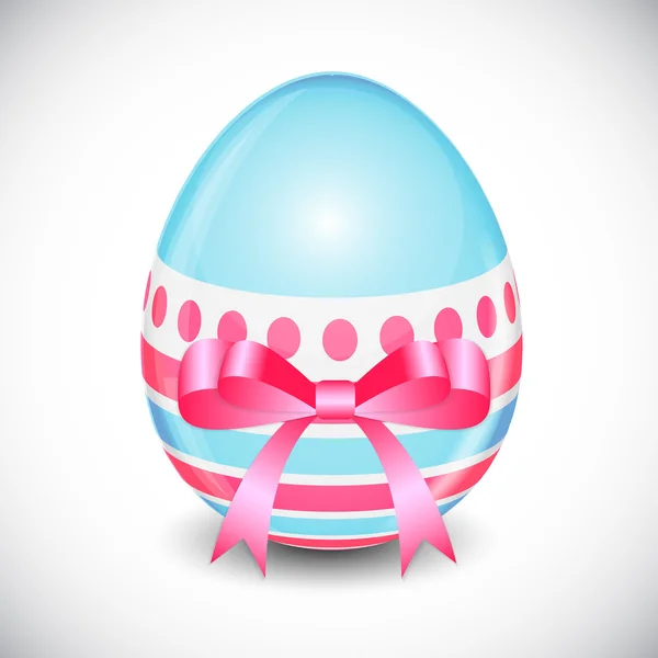 Beautiful Easter Egg Background Vector Illustration — Stock Vector