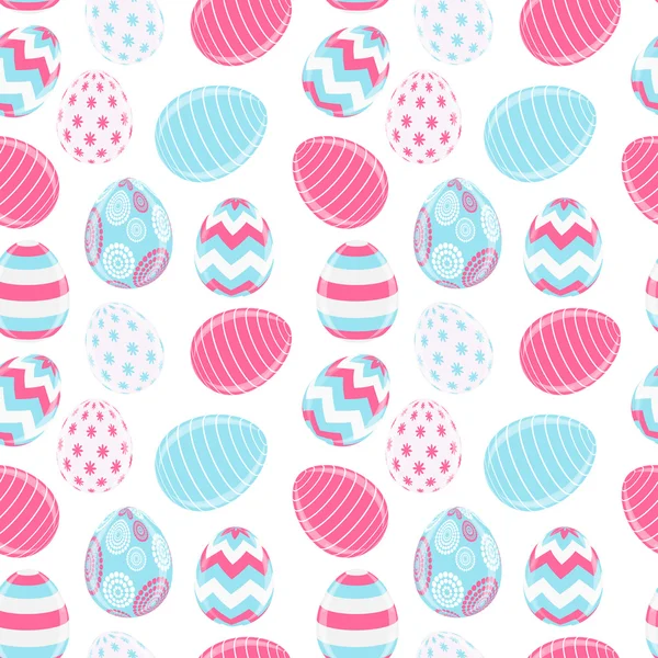 Hermoso huevo de Pascua fondo Vector ilustración — Vector de stock