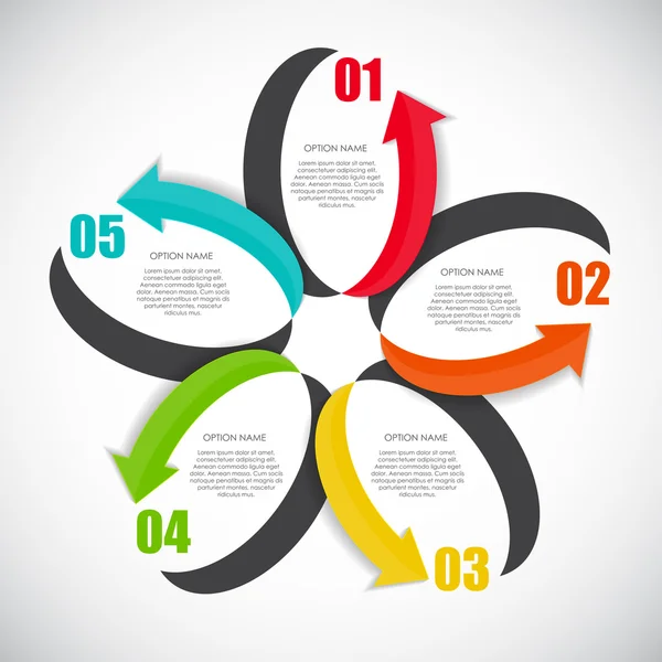 Infografische Gestaltungselemente für Ihre Geschäftsvektorillustratio — Stockvektor