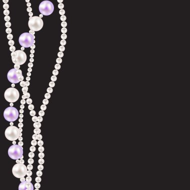 İnci arka plan. Vektör çizim