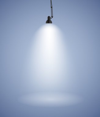 arka plan aydınlatma lambası ile. metin veya nesne için boş alan