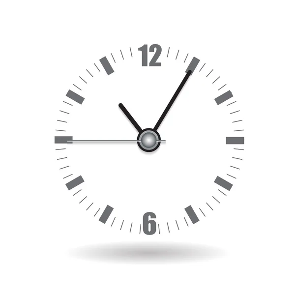 Realistische klok Alarm Watch vectorillustratie — Stockvector