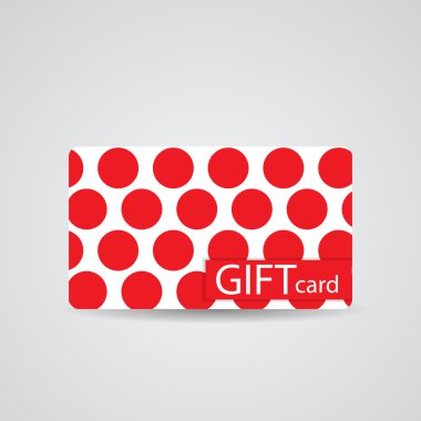 güzel hediye kartı tasarlamak, illüstrasyon vektör