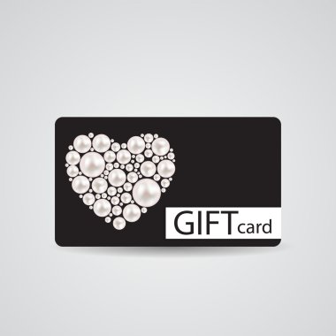 güzel hediye kartı tasarlamak, illüstrasyon vektör