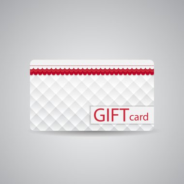 güzel hediye kartı tasarlamak, illüstrasyon vektör