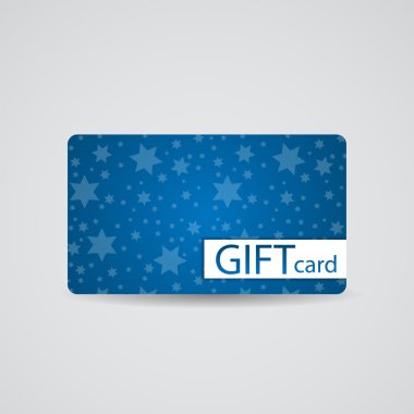 güzel hediye kartı tasarlamak, illüstrasyon vektör