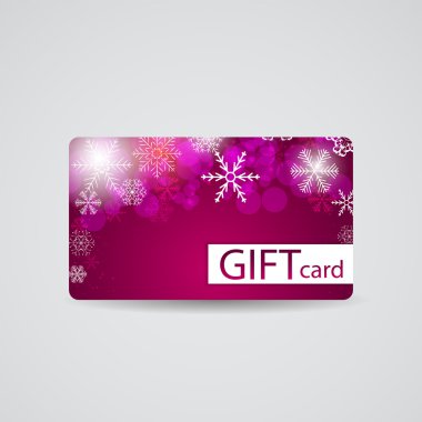 güzel hediye kartı tasarlamak, illüstrasyon vektör