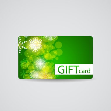 güzel hediye kartı tasarlamak, illüstrasyon vektör