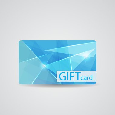 güzel hediye kartı tasarlamak, illüstrasyon vektör