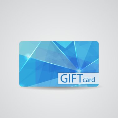 güzel hediye kartı tasarlamak, illüstrasyon vektör