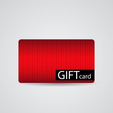 güzel hediye kartı tasarlamak, illüstrasyon vektör