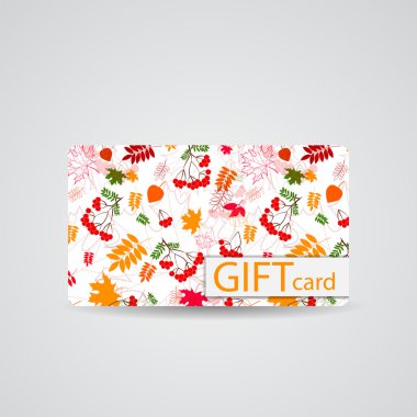 güzel hediye kartı tasarlamak, illüstrasyon vektör