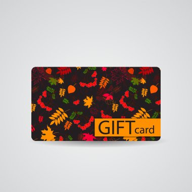 güzel hediye kartı tasarlamak, illüstrasyon vektör