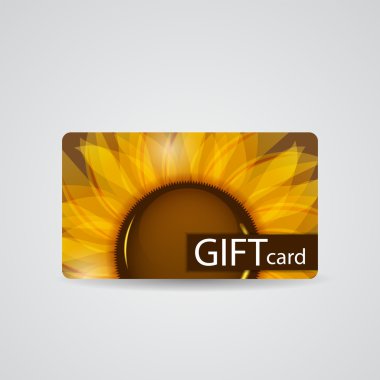 güzel hediye kartı tasarlamak, illüstrasyon vektör